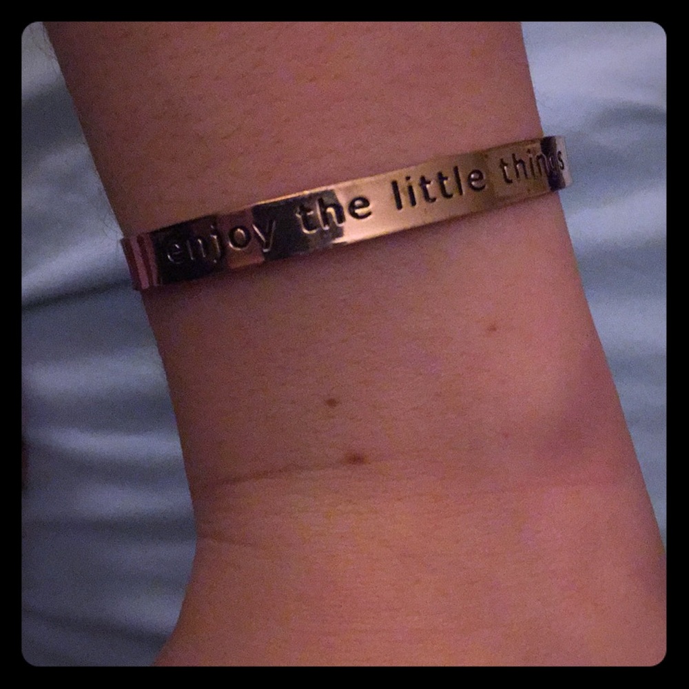 Enjoy The Little Things Bracelet